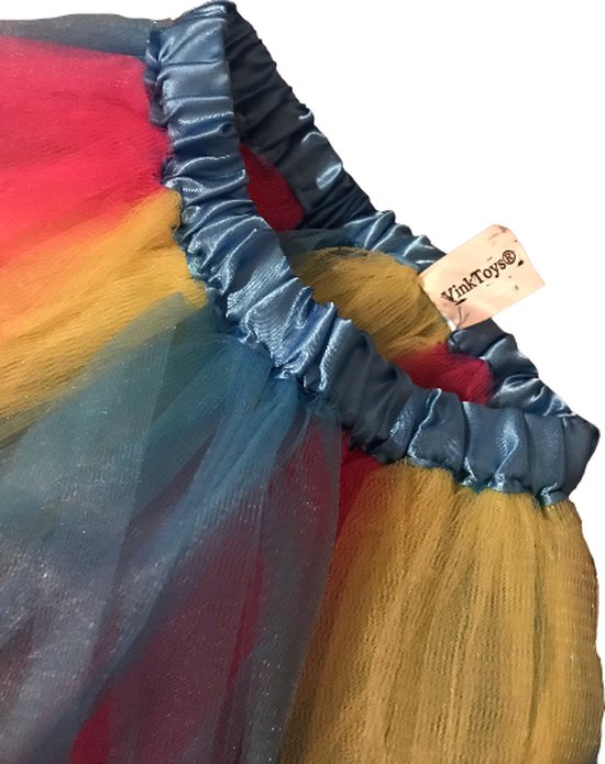 Meisjes kinderen regenboog tule rok - tutu rok ballet rok kinderen rok carnaval kostuum voor meisjes Halloween Kerstmis carnaval vakantie party kostuum, lila, S