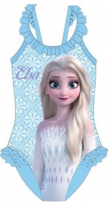 Disney Frozen badpak - Elsa - blauw - maat 92/98