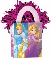 ballongewicht prinsessen meisjes 9 cm papier roze