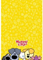 tafelkleed Woezel & Pip junior 180 x 130 cm geel