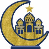 tafeldecoratie Eid Mubarak 31 cm goud