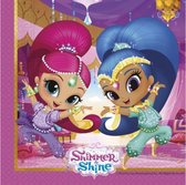 servetten Shimmer en Shine 33 x 33 cm 20 stuks