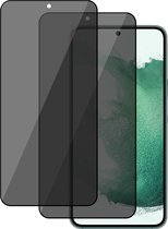 Samsung Galaxy S22 Privacy Screenprotector - 2x Gehard Glas Full Screen Tempered Glass Screen Protector