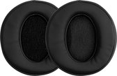 kwmobile 2x oorkussens compatibel met Sennheiser HD 300 - Earpads voor koptelefoon in zwart