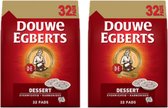 2x Douwe Egberts - Dessert  Koffie Pads - 32 stuks