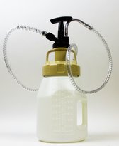 Oilsafe pompkan 5 liter compleet met kleurcodering beige utility deksel en hevelpomp