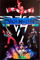 Signs-USA - Muziek wandbord - metaal - Van Halen I - 20 x 30 cm