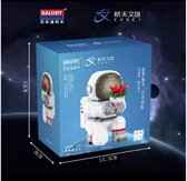 Bouwset astronaut - Miniblocks - bouwset / 3D puzzel - 920 bouwsteentjes