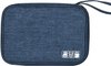 Travel-Time Reistas travel bag – Elektronica Kabel Etui - Handbagage voor Accessoires - Opladers - USB - Smartwatch bandjes - Powerbanks - Make up - Kabeltas Polyester 300D - Donkerblauw - Waterafstotend