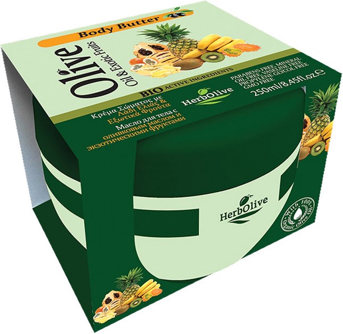 Herbolive Body Butter Exotic Fruits 250ml