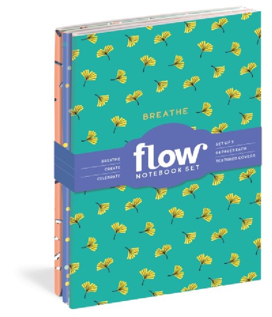 Breathe, Create, Celebrate - Notebook set