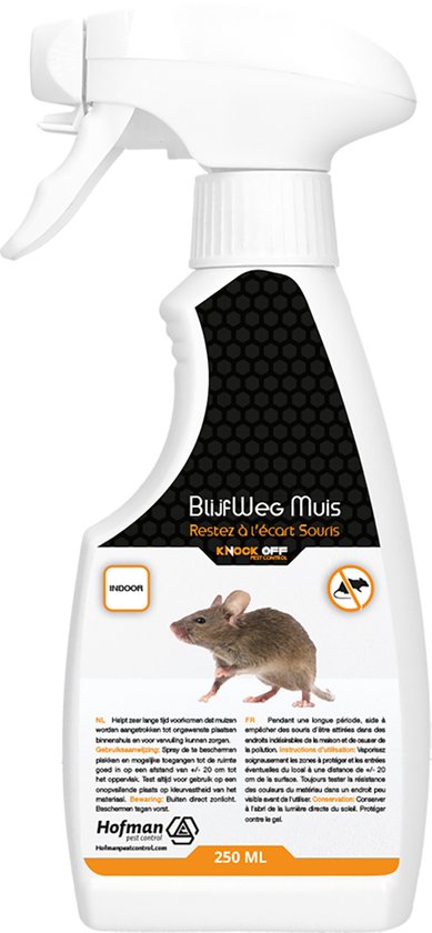 Knock Off Stay Away Mice - Spray anti-souris - Contrôle des souris -  Invisible et sans... | bol