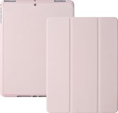 iPad 4 hoes - iPad 3 hoesje - Rood - iPad 4 case met Pencil Vakje - Smart Folio Cover voor de Apple iPad 9.7 2/3/4 (2012,2013,2014)