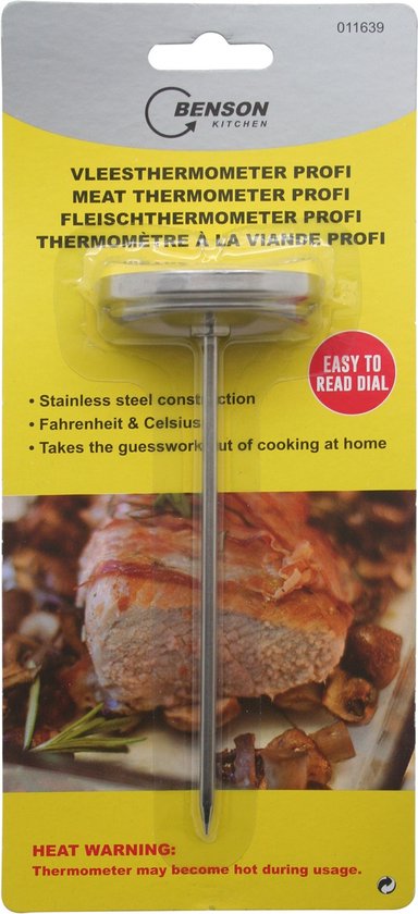 Thermomètre à viande et volaille MASTER Chef avec petit cadran