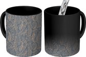 Magische Mok - Foto op Warmte Mokken - Koffiemok - Waves - Tribal - Design - Abstract - Magic Mok - Beker - 350 ML - Theemok