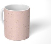 Mok - Koffiemok - Goud - Stippen - Design - Mokken - 350 ML - Beker - Koffiemokken - Theemok