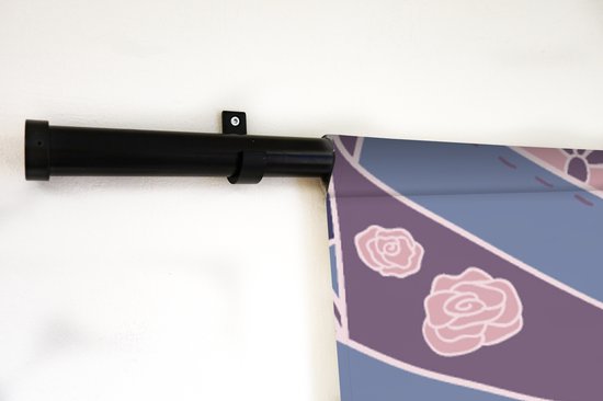 Tapisserie - Tapisserie - Motif - Thee - Tasse - Théière - 60x60 cm - Tapisserie