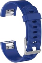 Jumada's - Fitbit Charge 2 bandje - Beweging - Accessoires - Fitbit - Donker blauw - Large
