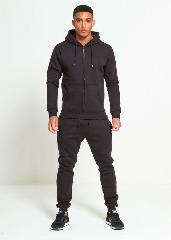 W JIANWANG Trainingspak voor heren, hoodie, katoen, joggingpak, atletisch, comfortabel tracksuit, camouflagegroen, XL