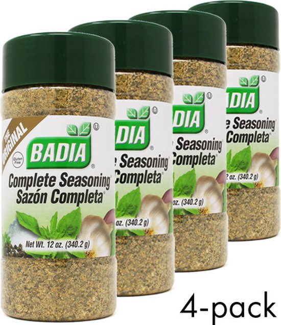 Badia Spices Complete Seasoning 4x 340.2 gram bol