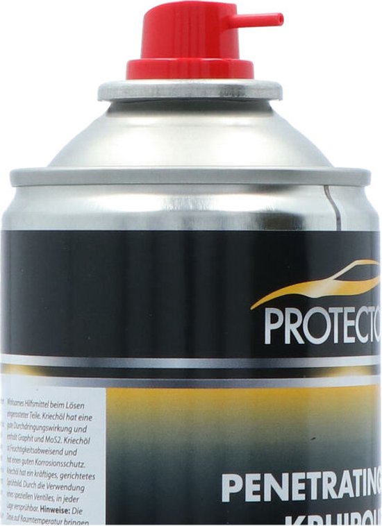 Protecton Kruipolie - Maakt vastgelopen bevestigingen & vastzittende delen los - Goede penetrerende werking - Bevat grafiet en MoS2 - Waterbestendig - Beschermt tegen corrosie - 400ml — afbeelding 4