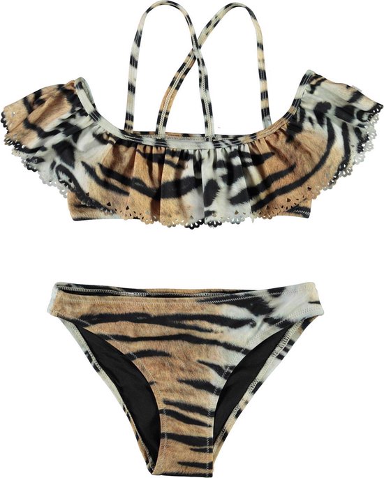 ziel Aja Belastingbetaler Molo bikini Natacha Tiger Stripes maat 158-164 | bol.com