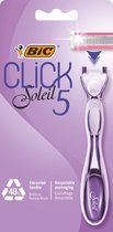 Bol.com BIC scheermesjes - Click 5 Soleil Scheersysteem met 2 navulmesjes voor vrouwen - 1 houder en 2 mesjes aanbieding