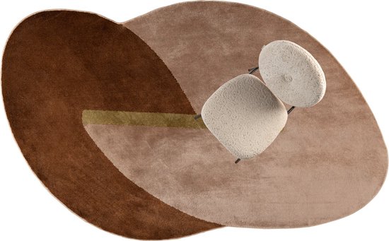 Zuiver Phila Vloerkleed 160 x 260 cm – Bruin