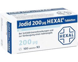 Jodid hexal tabletten 100 St | Jodium | Voordeelpa