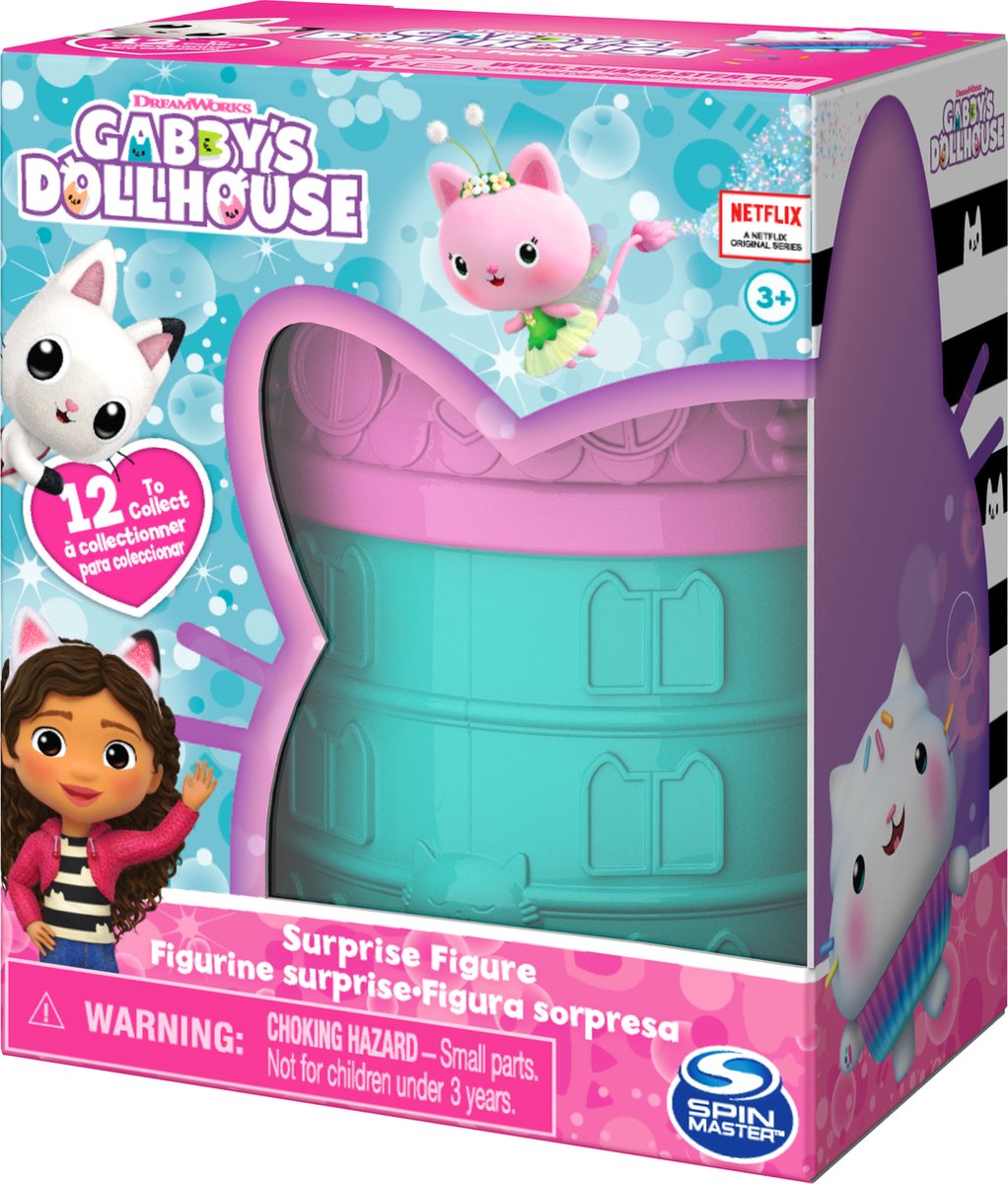 Gabby's Dollhouse – Coffret cadeau de luxe avec 7 figurines et accessoire  surprise, jouets pour enfants à partir de 3 ans