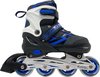Street Rider Inline Skates - Verstelbaar - Skeeler - Blauw/ Zwart - Maat 31/34
