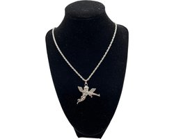 Cupido with AK-47, Cupido, Kalashnikov, Cupid, Gangsta, Metaal, Zilverkleurig
