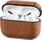 Hama Etui voor Apple AirPods Pro, lederlook, met sportband, bruin