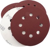 ProPapier - Schuurpapier set 60 stuks 125MM rond P40-P80-P120-P180-P240
