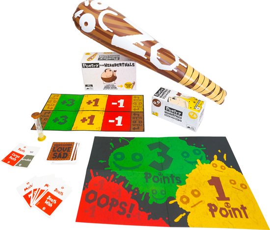 Poetry for Neanderthals 1st Expansion - Uitbreiding - Engelstalig Kaartspel