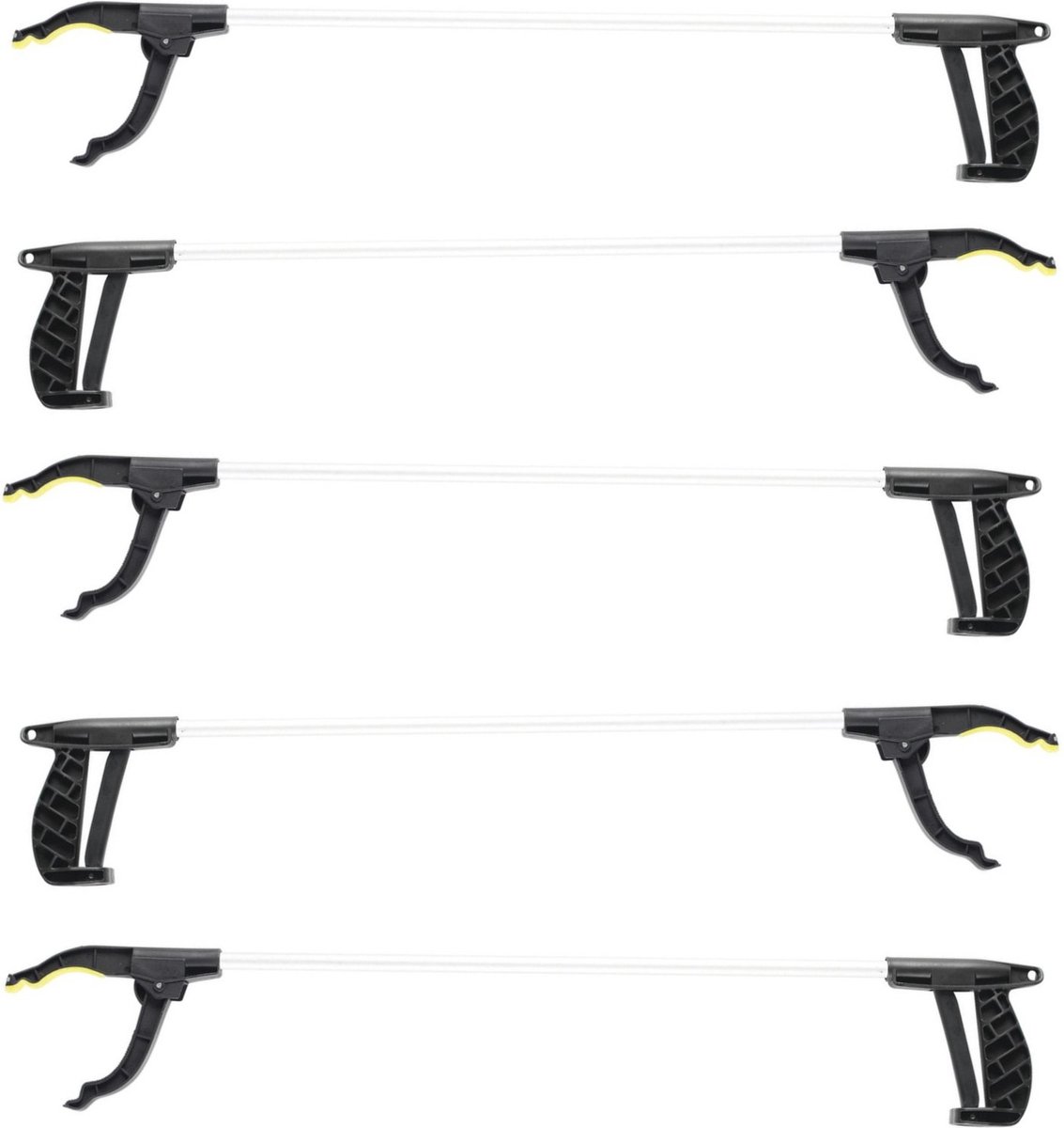 Goedkoopste Afvalgrijper - Pakket van 20x stuks - met klemgreep - 76 cm - grijphulp - afvalprikker