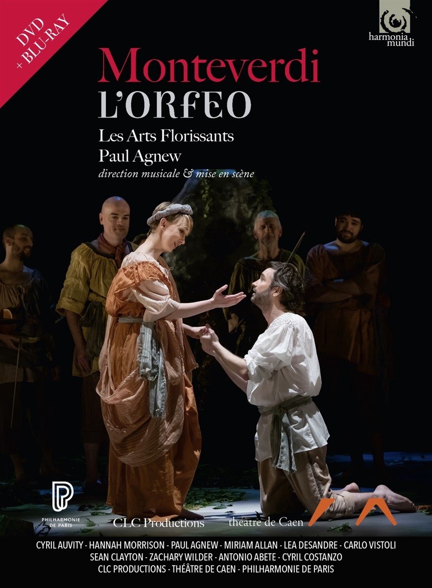 Les Arts Florissants, Paul Agnew - Monteverdi: L'Orfeo (2 Blu-ray)