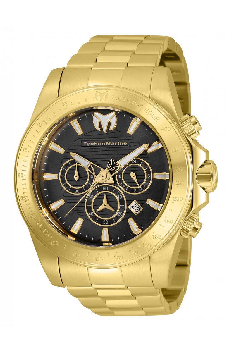 TechnoMarine Manta TM-220131 Heren Quartz Horloge - 47 mm