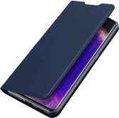 Dux Ducis Skin Pro Series Oppo Find X5 Hoesje Portemonnee Blauw