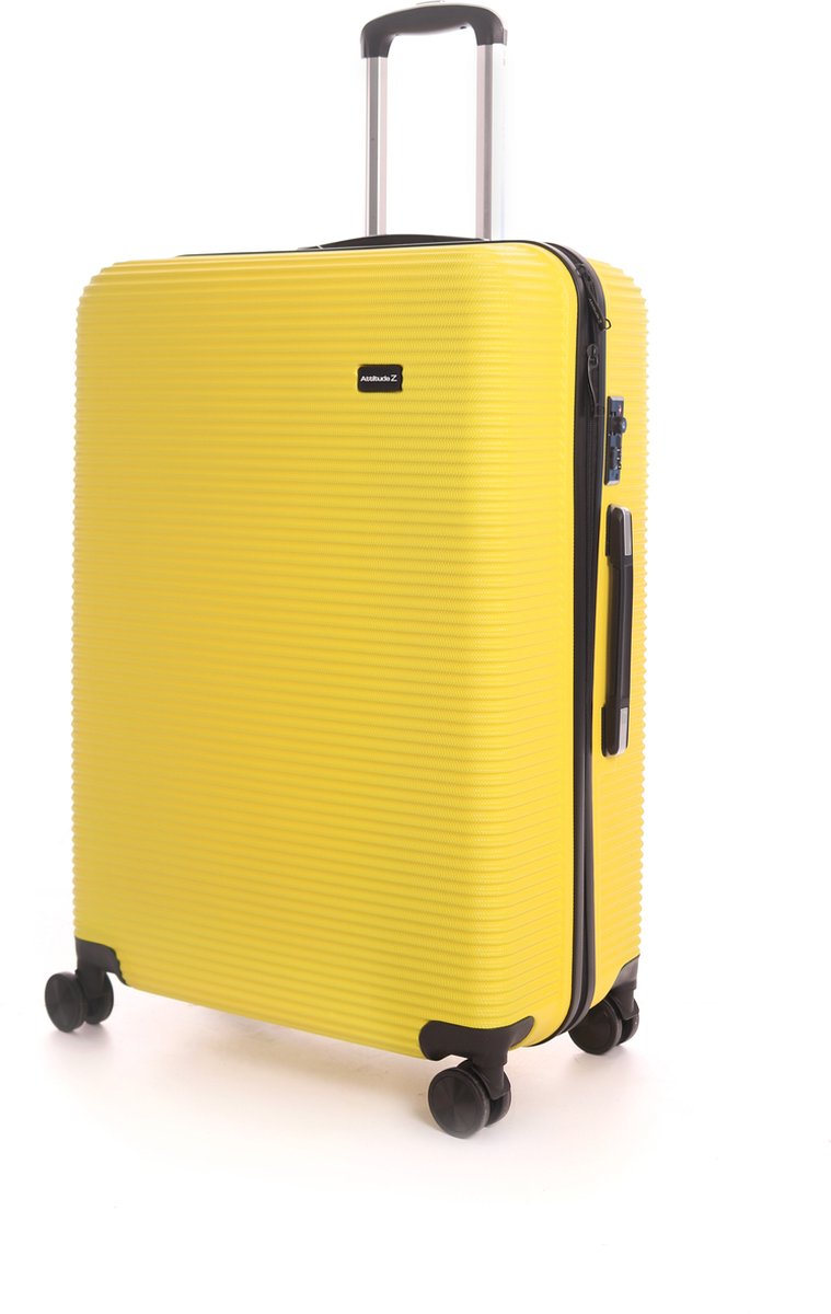 AttitudeZ Air-Z Reiskoffer Large Geel 76cm - TSA-slot