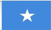 Somalische vlag - Somalië - 90 x 150 cm