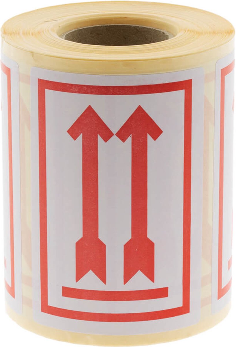 500x Etiket Pijlen