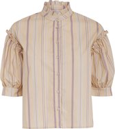 Minus Yuna Shirt Yellow Straw Stripes