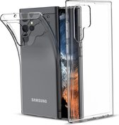 MMOBIEL Siliconen TPU Beschermhoes Voor Galaxy S22 Ultra - 5G - SM-S908B 6.8 inch 2022 Transparant - Ultradun Back Cover Case
