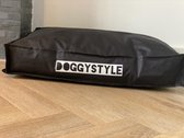 Doggystyle - Black Large - Hondenkussen - Hondenmand - Ligmand - Hond - waterproof kussen los- 110x70x14cm