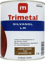 Trimetal Silvanol LM - Matte Transparante impregneer en afwerkingsbeits - 726 Donkere Eik - 1 L