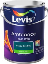 Peinture pour les murs Levis Ambiance - Extra Mat - Blue Shady B80 - 5L