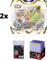 Pokemon - Sword & Shield Brilliant Stars - 3-Pack Blister Glaceon/Leafeon - Pokémon Kaarten