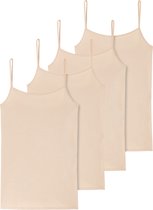 Schiesser Dames spaghettitop 4 pack 95/5 organic cotton