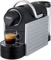 MOA Koffiemachine - Koffiecupmachine - Koffieapparaat voor cups - Espressomachine - Nespresso koffiemachine - espresso & lungo - Zilver - CMF01S